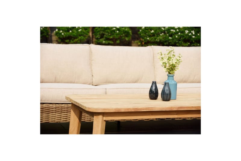 Utendørs møbelgruppe Lifestyle Garden Bahamas 2 x lenestol & 3-seter & sofabord 140 - Hagemøbler & utemiljø - Hagegruppe - Sofagruppe utendørs