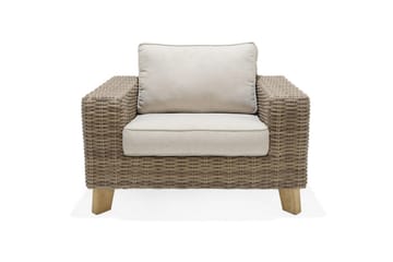 Utendørs møbelgruppe Lifestyle Garden Bahamas 2 x lenestol & 3-seter & sofabord 140 - Hagemøbler & utemiljø - Hagegruppe - Sofagruppe utendørs