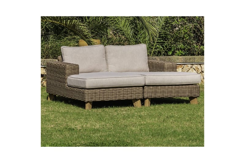 Utendørs møbelgruppe Lifestyle Garden Bahamas sjeselong venstre & høyre - Hagemøbler & utemiljø - Hagegruppe - Sofagruppe utendørs