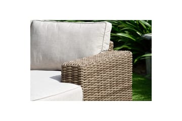 Utendørs møbelgruppe Lifestyle Garden Barbados 2-seter & sjeselong venstre sofabord 110 - Hagemøbler & utemiljø - Hagegruppe - Sofagruppe utendørs