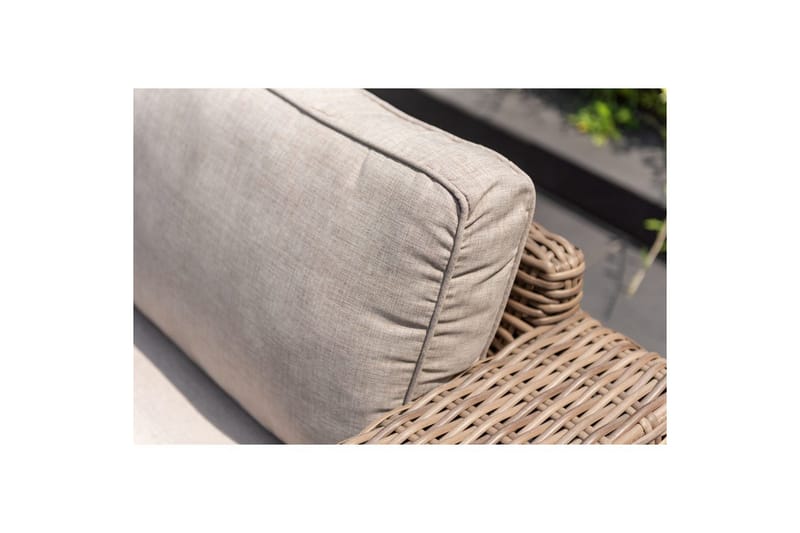 Utendørs møbelgruppe Lifestyle Garden Barbados 2-seter & sjeselong venstre sofabord 110 - Hagemøbler & utemiljø - Hagegruppe - Sofagruppe utendørs