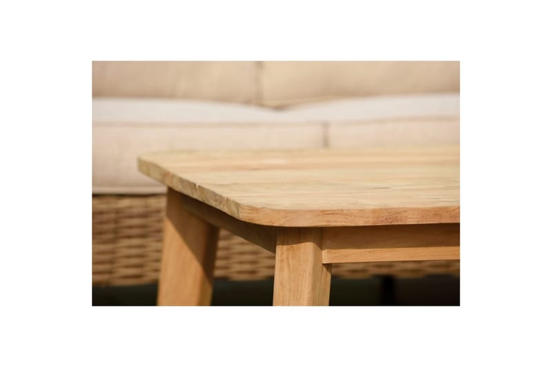 Utendørs møbelgruppe Lifestyle Garden Barbados 2-seter & sjeselong venstre sofabord 110 - Hagemøbler & utemiljø - Hagegruppe - Sofagruppe utendørs