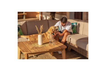 Utendørs møbelgruppe Lifestyle Garden Barbados 2-seter venstre & høyre & hjørnestol & sofabord 100 - Hagemøbler & utemiljø - Hagegruppe - Sofagruppe utendørs