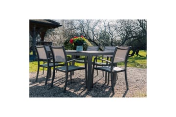 Utendørs møbelgruppe Lifestyle Garden Solana 163 cm 6 snekkerstoler - 6 snekkerstoler - Hagemøbler & utemiljø - Hagegruppe - Spisegrupper hage