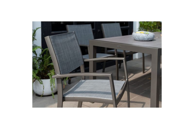 Utendørs møbelgruppe Lifestyle Garden Solana 163 cm 6 snekkerstoler - 6 snekkerstoler - Hagemøbler & utemiljø - Hagegruppe - Spisegrupper hage