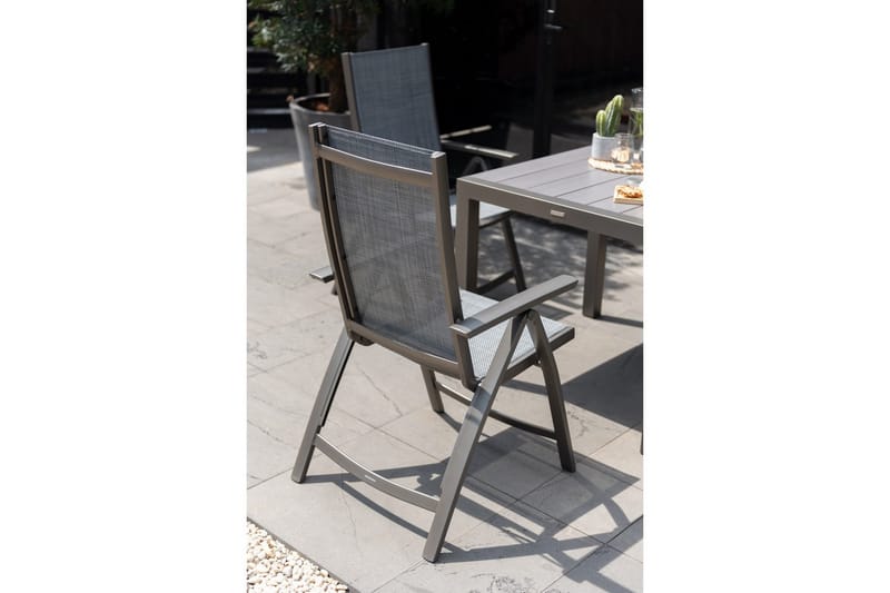 Utendørs møbelgruppe Lifestyle Garden Solana 163 cm 6 posisjons stoler - 6 posisjons stoler - Hagemøbler & utemiljø - Hagegruppe - Spisegrupper hage