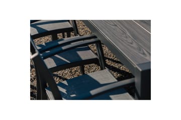 Utendørs møbelgruppe Lifestyle Garden Solana 201 cm 6 snekkerstoler - 6 snekkerstoler - Hagemøbler & utemiljø - Hagegruppe - Spisegrupper hage