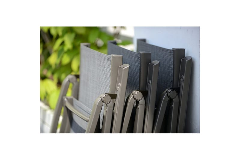 Utendørs møbelgruppe Lifestyle Garden Solana 201 cm 6 posisjons stoler - 6 posisjons stoler - Hagemøbler & utemiljø - Hagegruppe - Spisegrupper hage