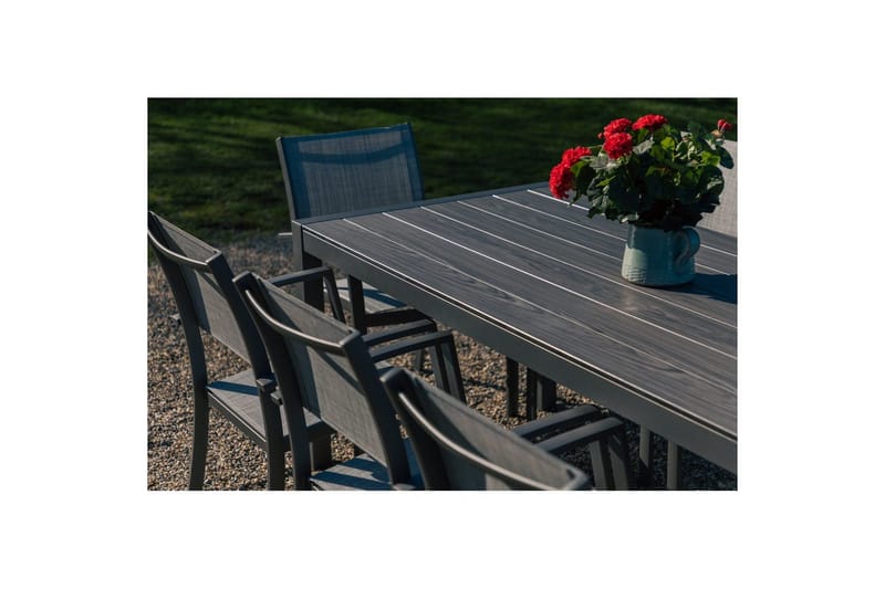 Utendørs møbelgruppe Lifestyle Garden Solana 201 cm 8 carver stoler - 8 carver stoler - Hagemøbler & utemiljø - Hagegruppe - Spisegrupper hage