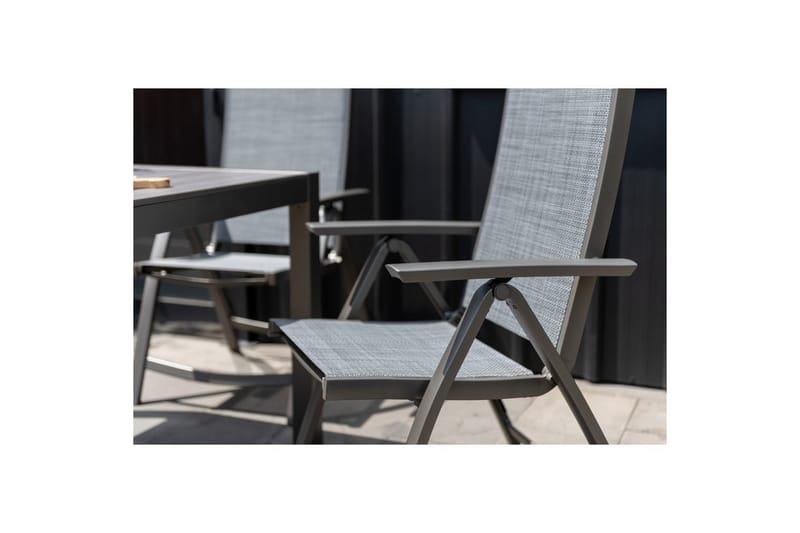 Utendørs møbelgruppe Lifestyle Garden Solana 201 cm 8 posisjonslenestol - 8 posisjonslenestol - Hagemøbler & utemiljø - Hagegruppe - Spisegrupper hage