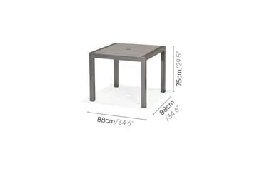 Utendørs møbelgruppe Lifestyle Garden Solana 88 cm 4 posisjonsstoler - 4 posisjonsstoler - Hagemøbler & utemiljø - Hagegruppe - Spisegrupper hage