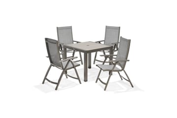 Utendørs møbelgruppe Lifestyle Garden Solana 88 cm 4 posisjonsstoler - 4 posisjonsstoler - Hagemøbler & utemiljø - Hagegruppe - Spisegrupper hage