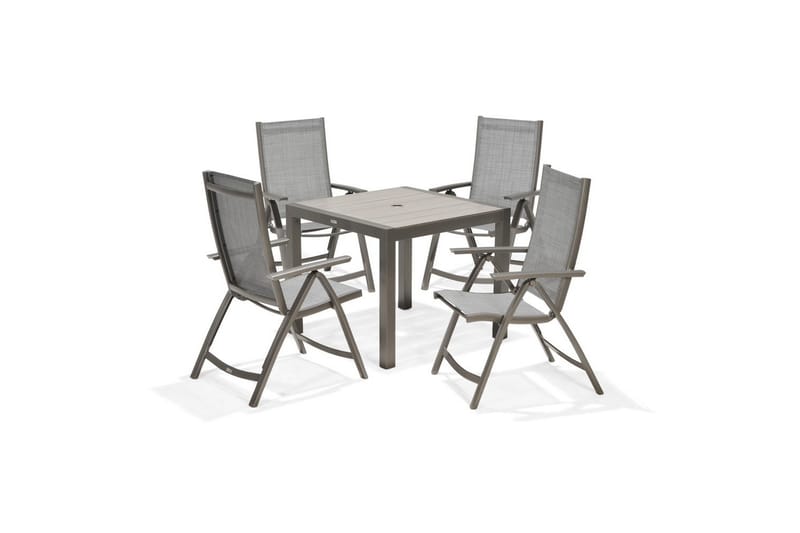 Utendørs møbelgruppe Lifestyle Garden Solana 88 cm 4 posisjonsstoler - 4 posisjonsstoler - Hagemøbler & utemiljø - Hagegruppe - Spisegrupper hage