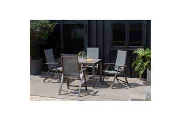 Utendørs møbelgruppe Lifestyle Garden Solana 88 cm 4 posisjonsstoler - 4 posisjonsstoler - Hagemøbler & utemiljø - Hagegruppe - Spisegrupper hage