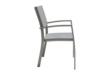 Utendørs møbelgruppe Lifestyle Garden Solana bistro bord + 2 x stabelbar lenestol - Hagemøbler & utemiljø - Hagegruppe - Cafemøbler & cafesett