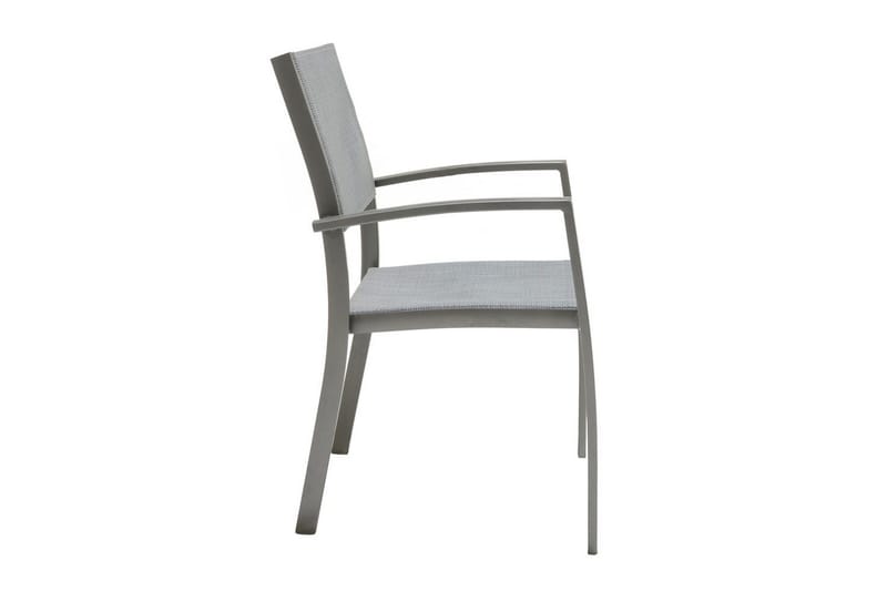 Utendørs møbelgruppe Lifestyle Garden Solana bistro bord + 2 x stabelbar lenestol - Hagemøbler & utemiljø - Hagegruppe - Cafemøbler & cafesett