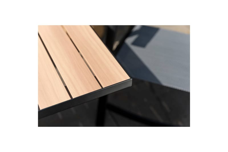 Utendørs møbelgruppe Lifestyle Garden Panama 200 cm 6 stablebar stoler + 2 posisjons stoler - 6 stablebar stoler + 2 posisjons stoler - Hagemøbler & utemiljø - Hagegruppe - Spisegrupper hage