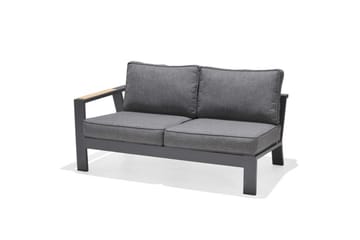 Utendørs møbelgruppe Lifestyle Garden PALAU 2-seter høyre & venstre + hjørnesofa stol + sofabord 100 cm - Hagemøbler & utemiljø - Hagegruppe - Sofagruppe utendørs