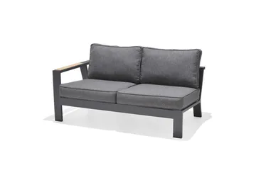 Utendørs møbelgruppe Lifestyle Garden PALAU 2-seter høyre & venstre + hjørnesofa stol + sidestol + sofabord 140 cm - Hagemøbler & utemiljø - Hagegruppe - Sofagruppe utendørs