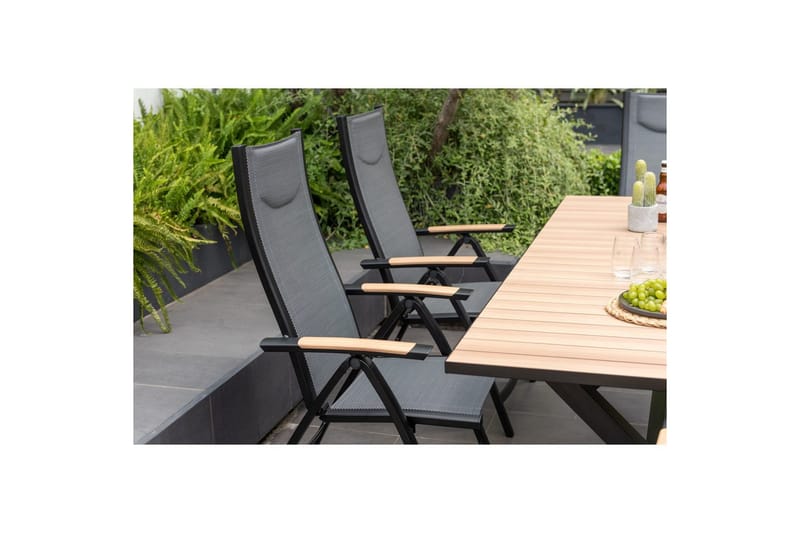 Utendørs møbelgruppe Lifestyle Garden Panama 200 cm 6 posisjons stoler - 6 posisjons stoler - Hagemøbler & utemiljø - Hagegruppe - Spisegrupper hage