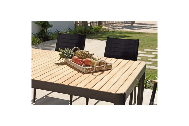 Utendørs møbelgruppe Lifestyle Garden Portals 161 cm 6 litt carver stoler - 6 litt carver stoler - Hagemøbler & utemiljø - Hagegruppe - Spisegrupper hage