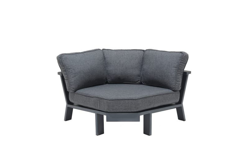 Utendørs møbelgruppe Lifestyle Garden PALAU 2-seter høyre & venstre + hjørnesofa stol + sidestol + sofabord 140 cm - Hagemøbler & utemiljø - Hagegruppe - Sofagruppe utendørs