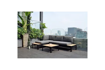 Utendørs møbelgruppe Lifestyle Garden Portals 2x 2-seters modulsofa & sofabord - Hagemøbler & utemiljø - Hagegruppe - Sofagruppe utendørs