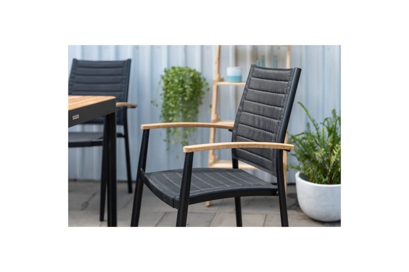 Utendørs møbelgruppe Lifestyle Garden Portals 161 cm 4 lite Carver stoler - 4 lite Carver stoler - Hagemøbler & utemiljø - Hagegruppe - Spisegrupper hage