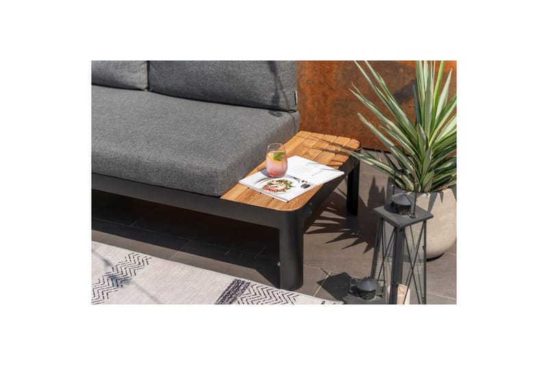 Utendørs møbelgruppe Lifestyle Garden Portals 2-seter og 3-seter modulsofa og salongbord - Hagemøbler & utemiljø - Hagegruppe - Sofagruppe utendørs