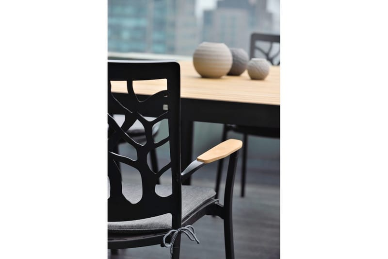 Utendørs møbelgruppe Lifestyle Garden Portals 161 cm 4 hage stoler + benk - 4 hage stoler + benk - Hagemøbler & utemiljø - Hagegruppe - Spisegrupper hage