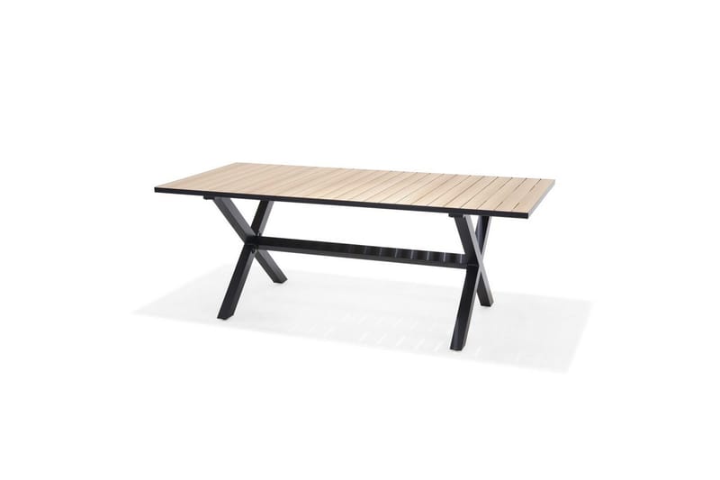 Utendørs møbelgruppe Lifestyle Garden Panama 200 cm 6 stablebar stoler - 6 stablebar stoler - Hagemøbler & utemiljø - Hagegruppe - Spisegrupper hage