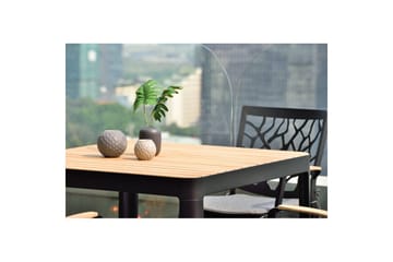 Utendørs møbelgruppe Lifestyle Garden Portals barbord 95 & 4 barstoler - Hagemøbler & utemiljø - Hagegruppe - Spisegrupper hage