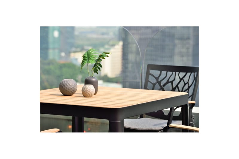 Utendørs møbelgruppe Lifestyle Garden Portals barbord 95 & 4 barstoler - Hagemøbler & utemiljø - Hagegruppe - Spisegrupper hage