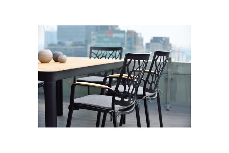 Utendørs møbelgruppe Lifestyle Garden Portals 161 cm 4 hage stoler - 4 hage stoler - Hagemøbler & utemiljø - Hagegruppe - Spisegrupper hage