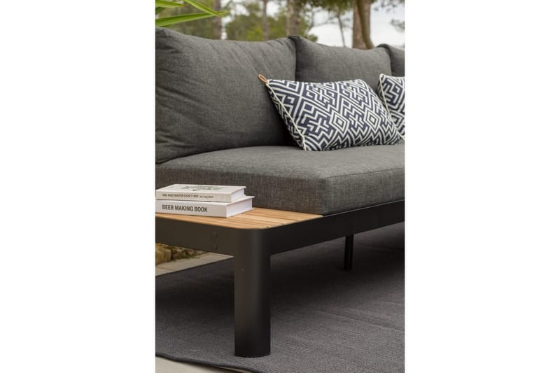 Utendørs møbelgruppe Lifestyle Garden Portals 2x 2-seters modulsofa & 2x sofabord - Hagemøbler & utemiljø - Hagegruppe - Sofagruppe utendørs