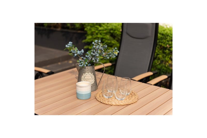 Utendørs møbelgruppe Lifestyle Garden Panama 200 cm 6 posisjons stoler - 6 posisjons stoler - Hagemøbler & utemiljø - Hagegruppe - Spisegrupper hage