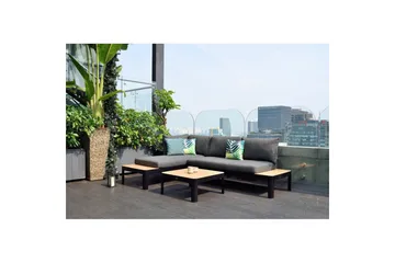 Utendørs møbelgruppe Lifestyle Garden Portals 2x 2-seters modulsofa & sofabord - Hagemøbler & utemiljø - Hagegruppe - Sofagruppe utendørs