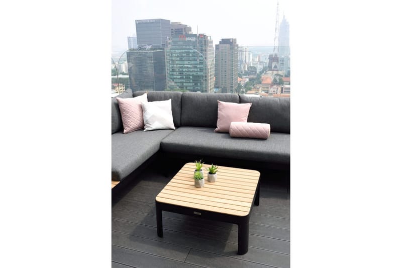 Utendørs møbelgruppe Lifestyle Garden Portals 2x 2-seters modulsofa & sofabord - Hagemøbler & utemiljø - Hagegruppe - Sofagruppe utendørs