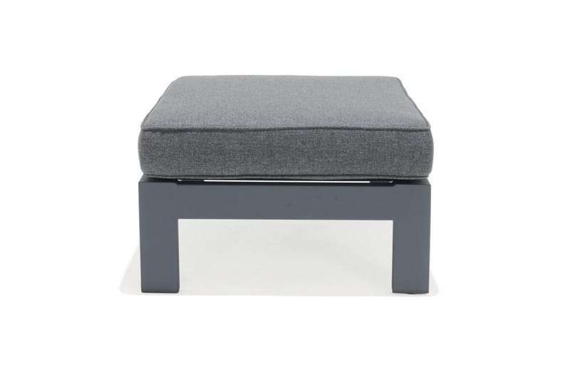 Utendørs møbelgruppe Lifestyle Garden PALAU 2x siderstol + 2x ottoman + sidebord 60 cm - Hagemøbler & utemiljø - Hagegruppe - Cafemøbler & cafesett