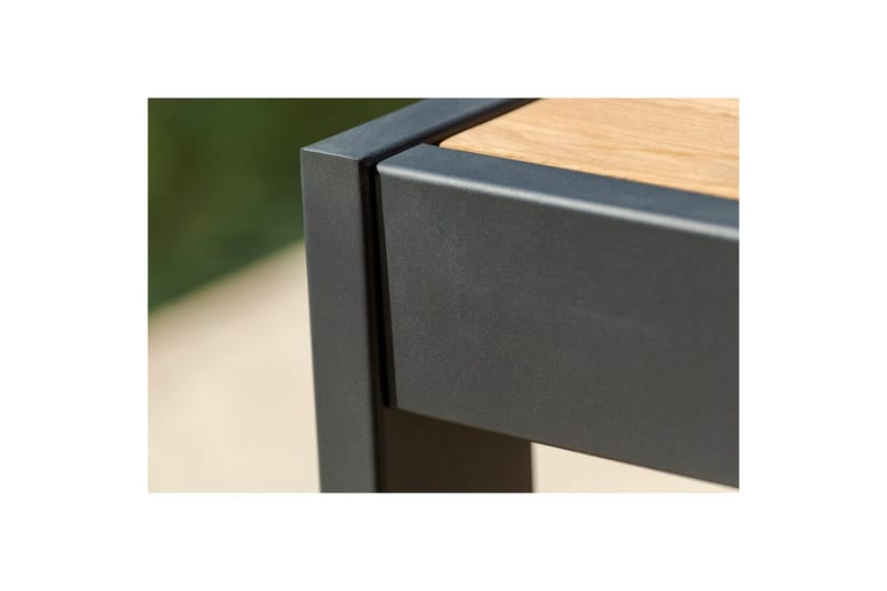 Utendørs møbelgruppe Lifestyle Garden PALAU 2x siderstol + sidebord 60 cm - Hagemøbler & utemiljø - Hagegruppe - Cafemøbler & cafesett