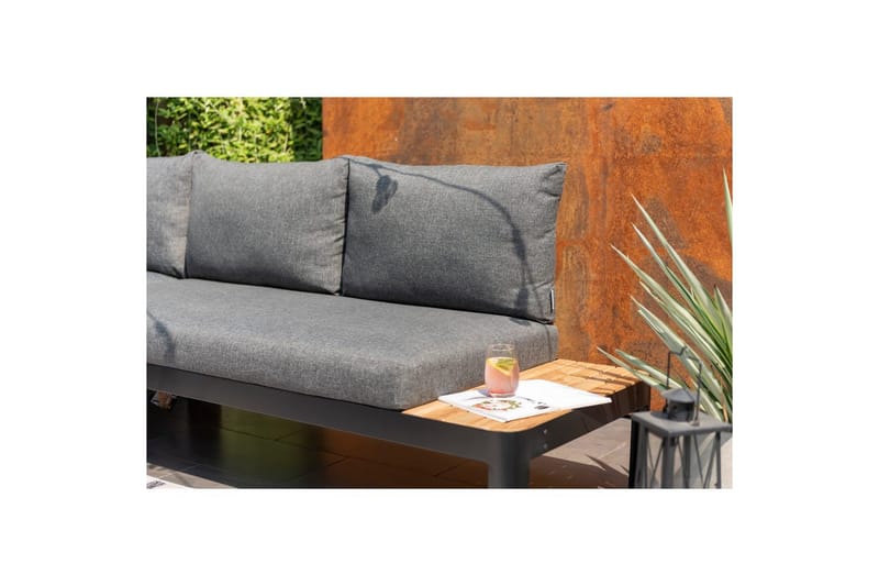 Utendørs møbelgruppe Lifestyle Garden Portals 2-seter og 3-seter modulsofa og salongbord - Hagemøbler & utemiljø - Hagegruppe - Sofagruppe utendørs