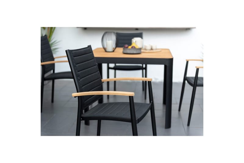 Utendørs møbelgruppe Lifestyle Garden Portals 95 cm 4 lite Carver stoler - 4 lite Carver stoler - Hagemøbler & utemiljø - Hagegruppe - Spisegrupper hage