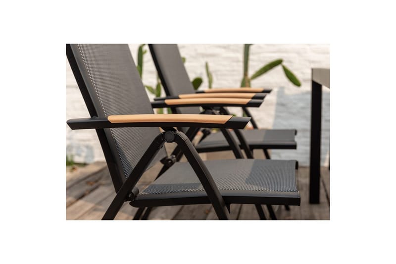 Utendørs møbelgruppe Lifestyle Garden Panama 200 cm 6 posisjons stoler - 6 posisjons stoler - Hagemøbler & utemiljø - Hagegruppe - Spisegrupper hage