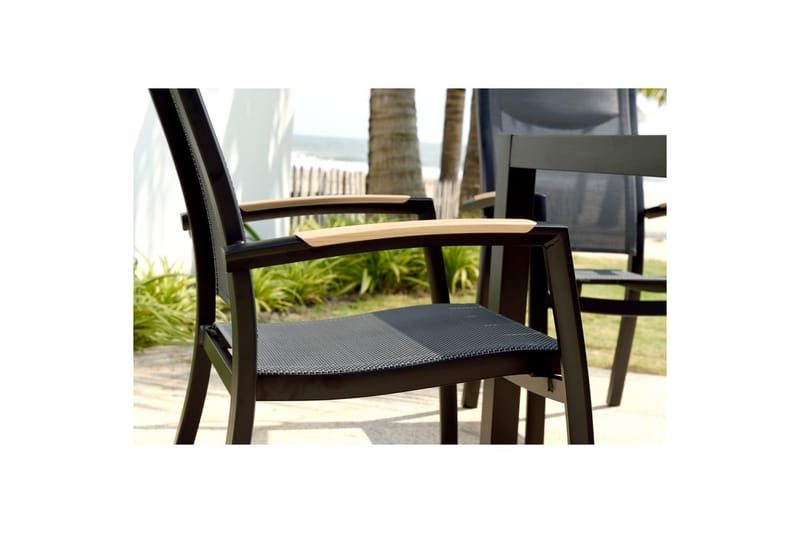 Utendørs møbelgruppe Lifestyle Garden Panama 210-300 cm 10 stabelbar lenestol - 10 stabelbar lenestol - Hagemøbler & utemiljø - Hagegruppe - Spisegrupper hage