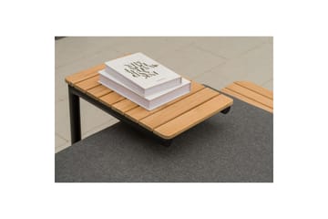 Utendørs møbelgruppe Lifestyle Garden Portals 2-seters modulsofa & C-form sidebord - Hagemøbler & utemiljø - Hagegruppe - Sofagruppe utendørs