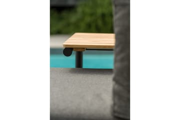 Utendørs møbelgruppe Lifestyle Garden Portals 2-seters modulsofa & C-form sidebord - Hagemøbler & utemiljø - Hagegruppe - Sofagruppe utendørs