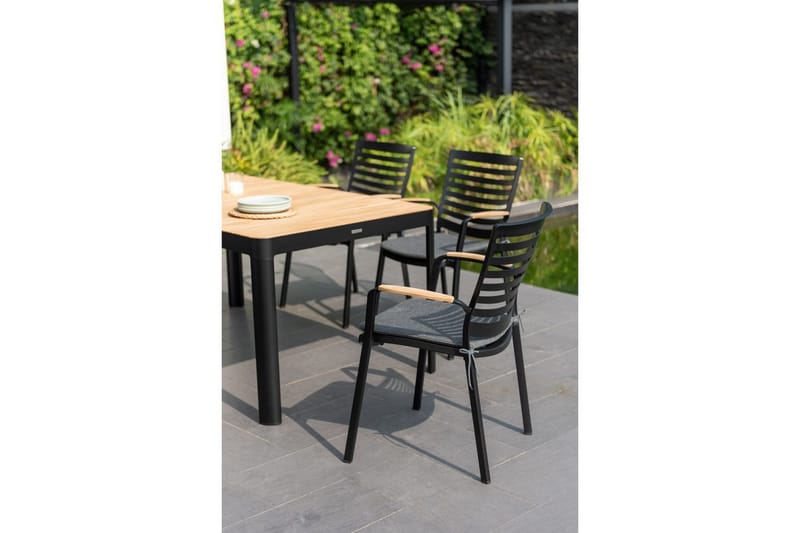 Utendørs møbelgruppe Lifestyle Garden Portals 161 cm 6 snekkerstoler - 6 snekkerstoler - Hagemøbler & utemiljø - Hagegruppe - Spisegrupper hage