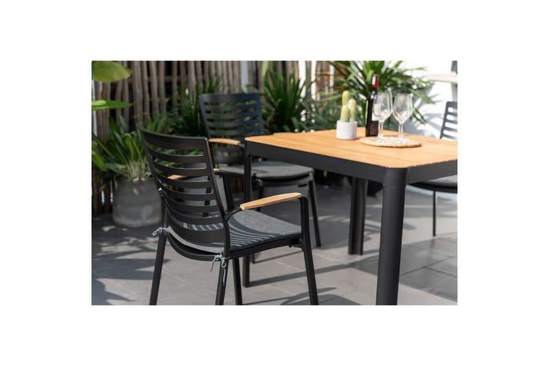 Utendørs møbelgruppe Lifestyle Garden Portals 95 cm 4 Carver stoler - 4 Carver stoler - Hagemøbler & utemiljø - Hagegruppe - Spisegrupper hage