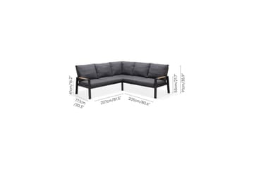 Utendørs møbelgruppe Lifestyle Garden Panama hjørne - Hagemøbler & utemiljø - Hagegruppe - Sofagruppe utendørs