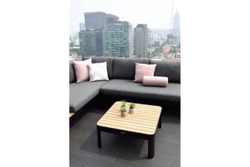 Utendørs møbelgruppe Lifestyle Garden Portals 2x 2-seters modulsofa & 2x sofabord - Hagemøbler & utemiljø - Hagegruppe - Sofagruppe utendørs